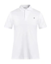 Sandro Man Polo Shirt White Size L Cotton
