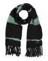 Sandro Woman Scarf Charcoal Size - Alpaca Wool, Polyamide In Grey