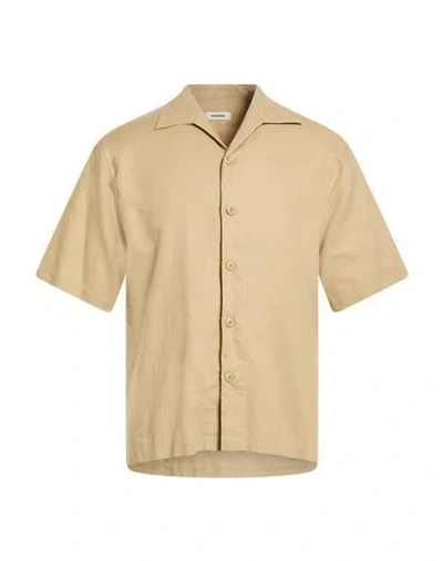 Sandro Cotton And Linen-blend Shirt In Multi