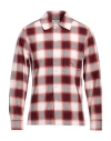 Sandro Check-pattern Button-up Shirt In Red