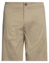 Sandro Man Shorts & Bermuda Shorts Khaki Size 30 Cotton, Lyocell, Elastane In Beige
