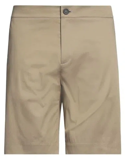Sandro Man Shorts & Bermuda Shorts Khaki Size 34 Cotton, Lyocell, Elastane In Beige