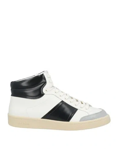 Sandro Man Sneakers Black Size 9 Leather