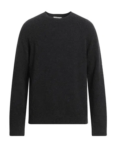 Sandro Merino Wool Sweater In Black