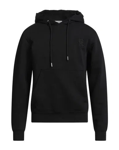 Sandro Man Sweatshirt Black Size S Cotton