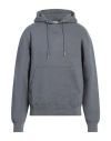 Sandro Man Sweatshirt Grey Size M Cotton, Elastane