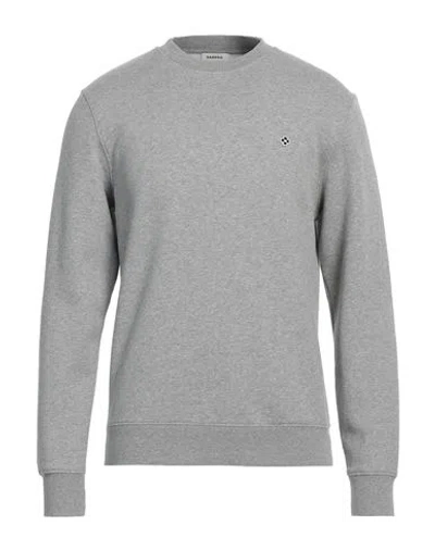 Sandro Man Sweatshirt Grey Size Xs Cotton, Elastane