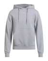 Sandro Man Sweatshirt Light Grey Size S Cotton, Elastane, Polyester In Gray