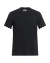Sandro Man T-shirt Midnight Blue Size L Cotton In Blue