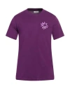 Sandro Man T-shirt Purple Size Xl Cotton