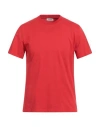 Sandro Man T-shirt Red Size Xl Cotton