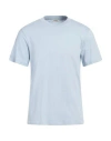 Sandro Man T-shirt Sky Blue Size L Cotton