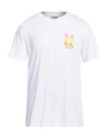 Sandro Rabbit Cotton Graphic Logo Tee In White