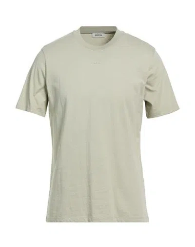 Sandro Man T-shirt Light Green Size L Cotton