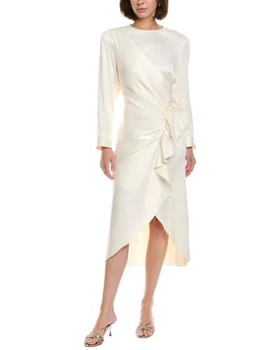Sandro Maxi Dress In Neutral