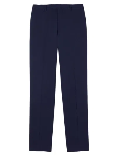 Sandro Men's Classic Wool Suit Pants In Navy Blue