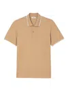Sandro Men's Cotton Piqué Polo Shirt In Brown