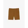 Sandro Mens Naturels Regular-fit Side-pocket Cotton Shorts