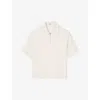 Sandro Pablo Polo-style Sweater In Naturels
