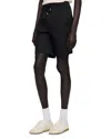 Sandro Cotton Shorts In Black