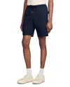Sandro Cotton Shorts In Midnight Blue