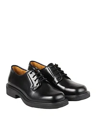 SANDRO MEN'S PATENT LEATHER DERBY SHOES