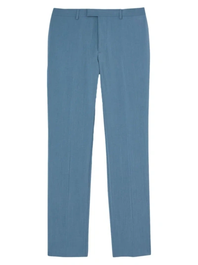 Sandro Men's Suit Trousers In Blue Grey