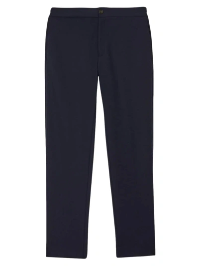 Sandro Men's Suit Trousers In Navy Blue