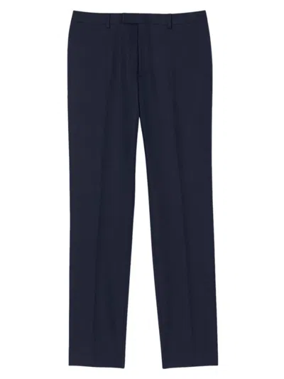 Sandro Men's Suit Trousers In Navy Blue