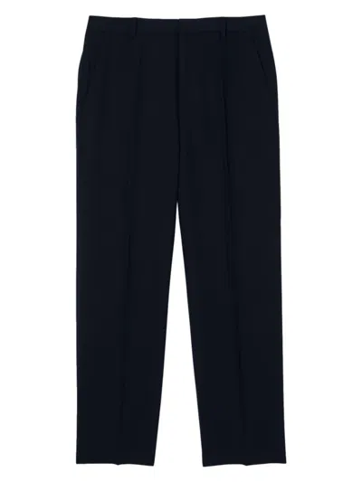 Sandro Men's Wool Suit Trousers In Black