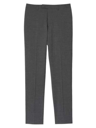 Sandro Men's Wool Suit Trousers In Grey
