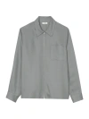 Sandro Men's Zip-up Shirt In Grey