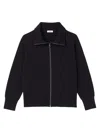 Sandro Men's Zip-up Wool Cardigan In Black