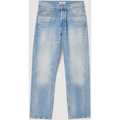 Sandro Mens Denim - Jean Regular-fit Faded Jeans