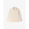 Sandro Cotton Worker Jacket In Neutral