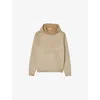 Sandro Mens Naturels Logo-patch Regular-fit Cotton Hoody Xl
