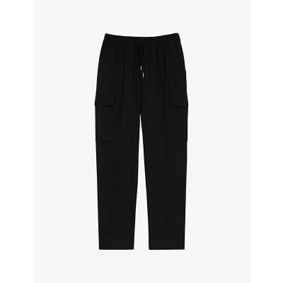Sandro Alpha Cargo Pants In Blue