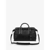 Sandro Mens  Brand-print Coated-canvas Bag In Noir / Gris