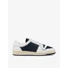 Sandro Logo-embossed Sneakers In Bleus