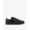 Sandro Logo-embossed Sneakers In Noir / Gris