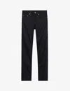 Sandro Straight-leg Tailored Trousers In Denim - Jean