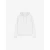 Sandro Mens Naturels Tonal-logo Regular-fit Cotton-jersey Hoody