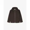 Sandro Mens Toggle-hood Regular-fit Wool-blend Jacket Verts In Verts