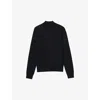 Sandro Turtleneck Wool Jumper In Black