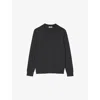 Sandro Mens Verts Crewneck Fine-knit Jumper