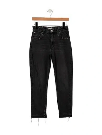 Pre-owned Sandro Mid-rise Skinny Leg Jeans In Blue