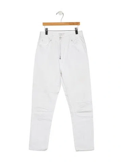 Pre-owned Sandro Mid-rise Skinny Leg Jeans In Blue