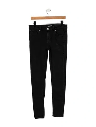 Pre-owned Sandro Mid-rise Skinny Leg Jeans W/ Tags In Gray