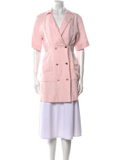 Pre-owned Sandro Mini Dress In Pink
