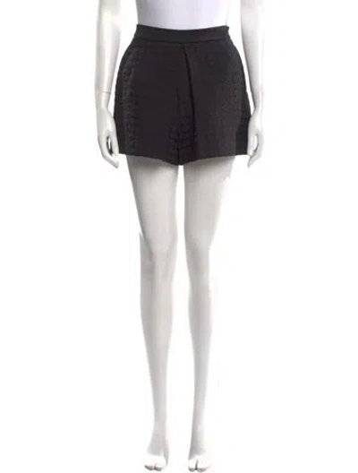 Pre-owned Sandro Mini Shorts In Black